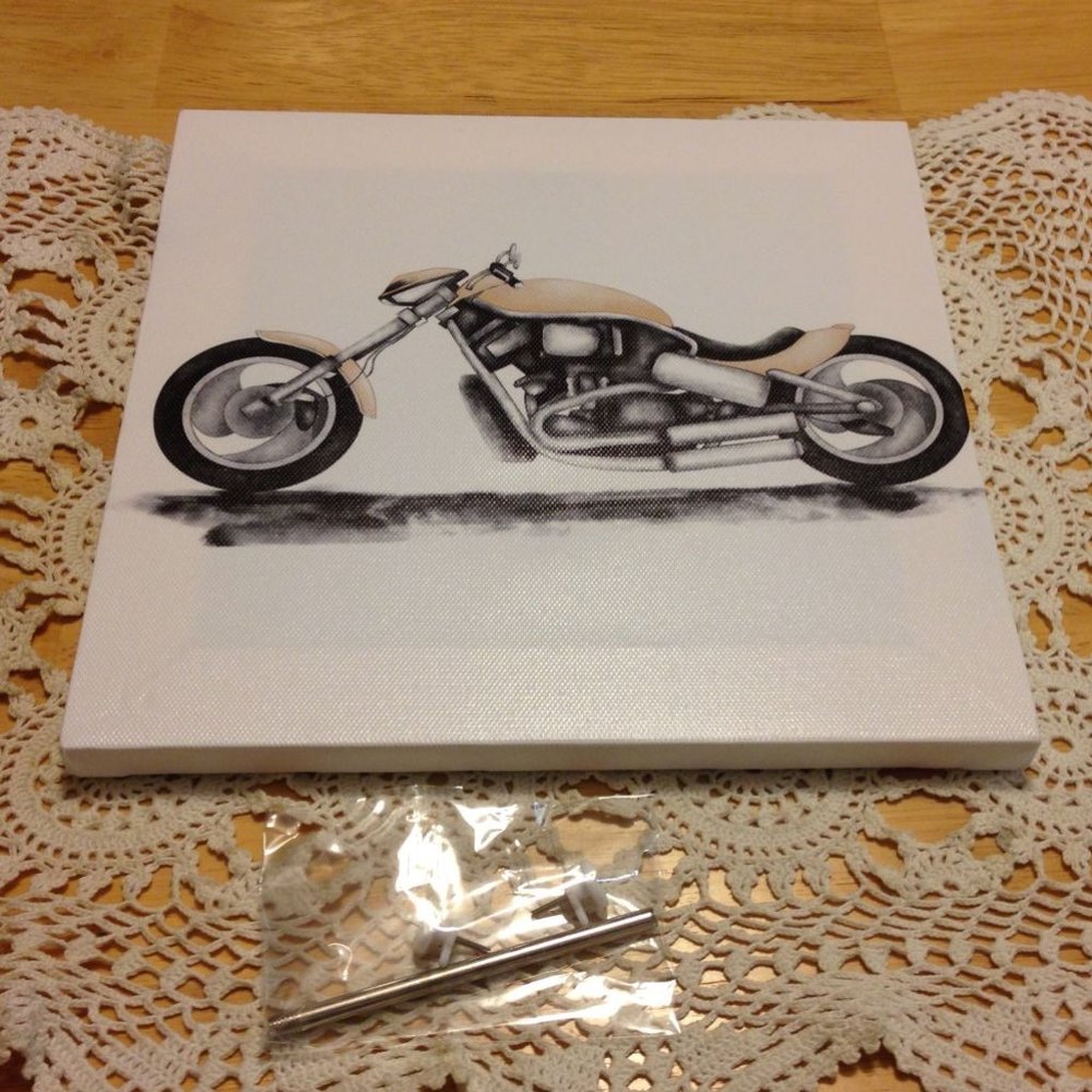Motorcycle Wall Art, new